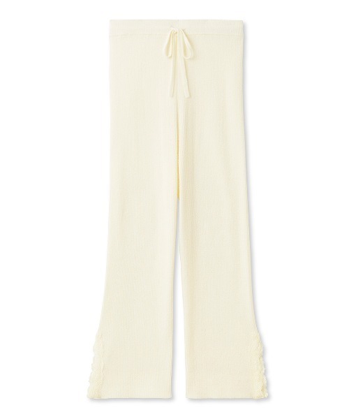 SNIDEL HOME Creamy Touch ロングパンツ　アイボリー　美品 SNIDEL HOME（スナイデルホーム）の「【Creamy Touch】ロング