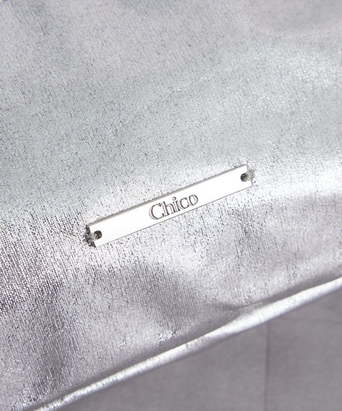 Chico（チコ）の「【2024SS】シャーリングナップサック（バックパック/リュック・レディース・ホワイト/シルバー/ブラック・FREE）」の18枚目の写真