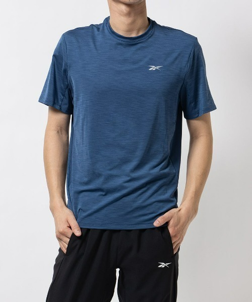 Reebok（リーボック）の「アスリート Tシャツ 2.0 CHILL / ATHLETE TEE 2.0 RBK-CHILL（Tシャツ/カットソー・メンズ・ブルー/ブラック×ブルー/ライトグレー/ダークブルー/ブラック・LARGE/MEDIUM/SMALL/XX-LARGE/X-LARGE）」の5枚目の写真