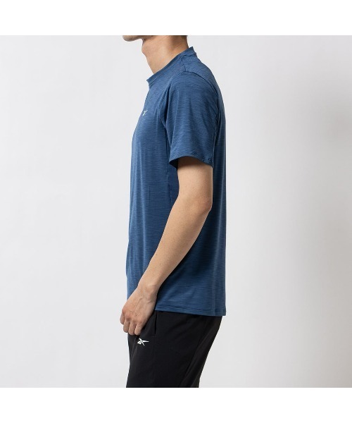 Reebok（リーボック）の「アスリート Tシャツ 2.0 CHILL / ATHLETE TEE 2.0 RBK-CHILL（Tシャツ/カットソー・メンズ・ブルー/ブラック×ブルー/ライトグレー/ダークブルー/ブラック・LARGE/MEDIUM/SMALL/XX-LARGE/X-LARGE）」の21枚目の写真