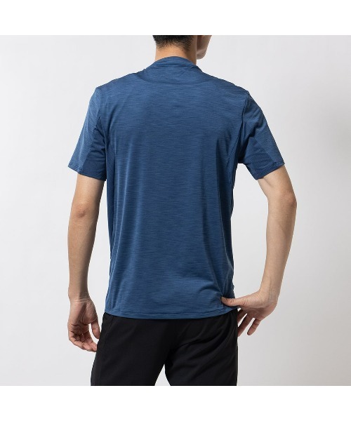Reebok（リーボック）の「アスリート Tシャツ 2.0 CHILL / ATHLETE TEE 2.0 RBK-CHILL（Tシャツ/カットソー・メンズ・ブルー/ブラック×ブルー/ライトグレー/ダークブルー/ブラック・LARGE/MEDIUM/SMALL/XX-LARGE/X-LARGE）」の22枚目の写真