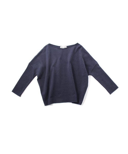 BEARDSLEY（ビアズリー）の「鹿の子プルオーバー（ニット/セーター・レディース・アイボリー/ベビーピンク/インディゴブルー/ライトグレー/ブラック・FREE）」の4枚目の写真