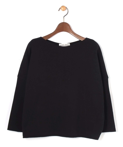 BEARDSLEY（ビアズリー）の「鹿の子プルオーバー（ニット/セーター・レディース・アイボリー/ベビーピンク/インディゴブルー/ライトグレー/ブラック・FREE）」の3枚目の写真