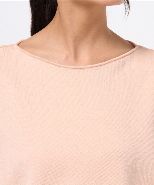 BEARDSLEY（ビアズリー）の「鹿の子プルオーバー（ニット/セーター・レディース・アイボリー/ベビーピンク/インディゴブルー/ライトグレー/ブラック・FREE）」の9枚目の写真