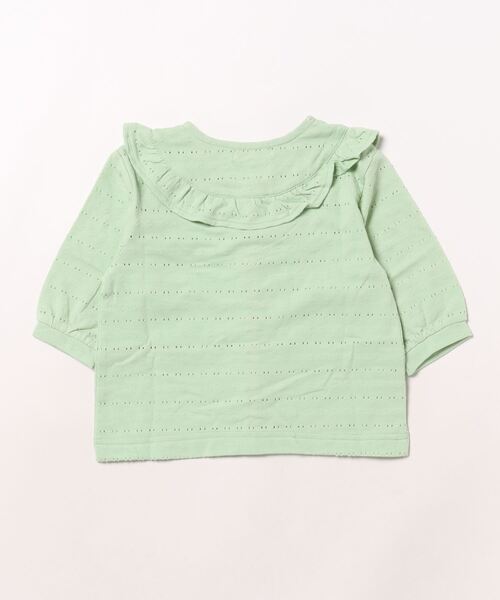 RAGMART（ラグマート）の「カーディガン 七分袖（カーディガン/ボレロ・キッズ・グリーン/クリーム/オフホワイト・100cm/110cm/120cm/130cm）」の13枚目の写真