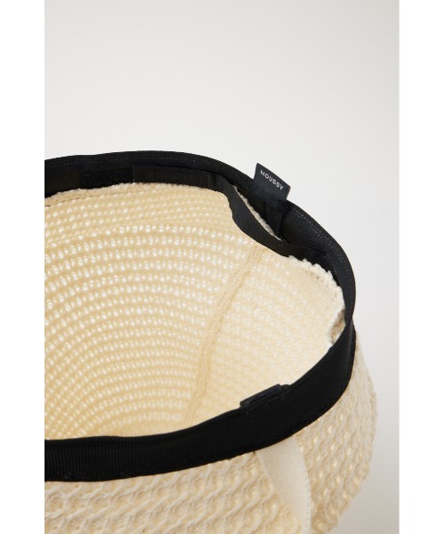 MOUSSY(マウジー)の「COTTON CROCHET ハット(ハット・レディース・アイボリー/ブラック・FREE)」の17枚目の写真