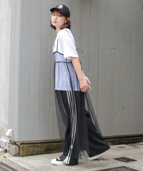 SPINNS（スピンズ）の「【6色展開】ジャージフレアパンツ（その他