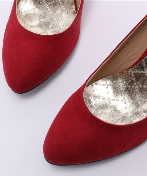 laboratory work（ラボラトリーワーク）の「シンプルスエードパンプス（パンプス・レディース・グレー/ブラック/ライトベージュ/レッド・LARGE/MEDIUM）」の11枚目の写真