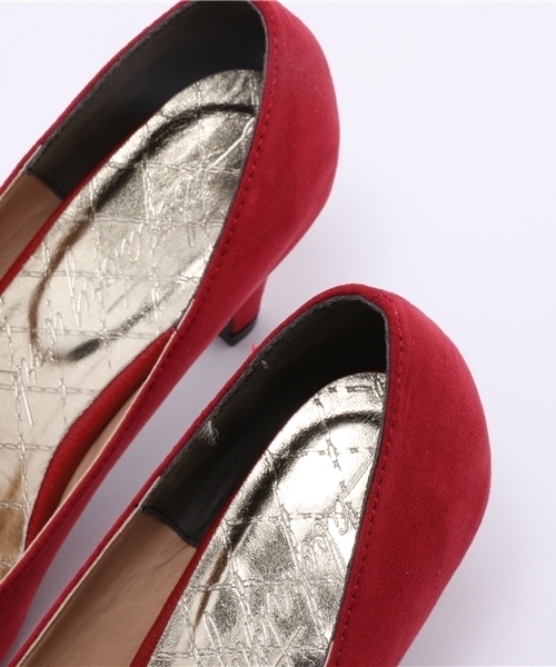 laboratory work（ラボラトリーワーク）の「シンプルスエードパンプス（パンプス・レディース・グレー/ブラック/ライトベージュ/レッド・LARGE/MEDIUM）」の12枚目の写真