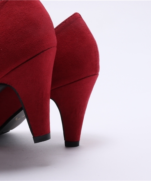 laboratory work（ラボラトリーワーク）の「シンプルスエードパンプス（パンプス・レディース・グレー/ブラック/ライトベージュ/レッド・LARGE/MEDIUM）」の5枚目の写真