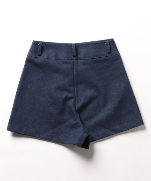 RiLi（リリ）の「脚長ショートデニムパンツ【RL】（デニムパンツ・レディース・インディゴブルー/ブラック・S/M）」の17枚目の写真