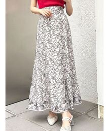 MERCURYDUO | カットワーク刺繍マーメイドスカート(スカート)