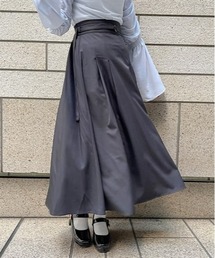 axes femme | ベルト付サイドタックスカート(スカート)