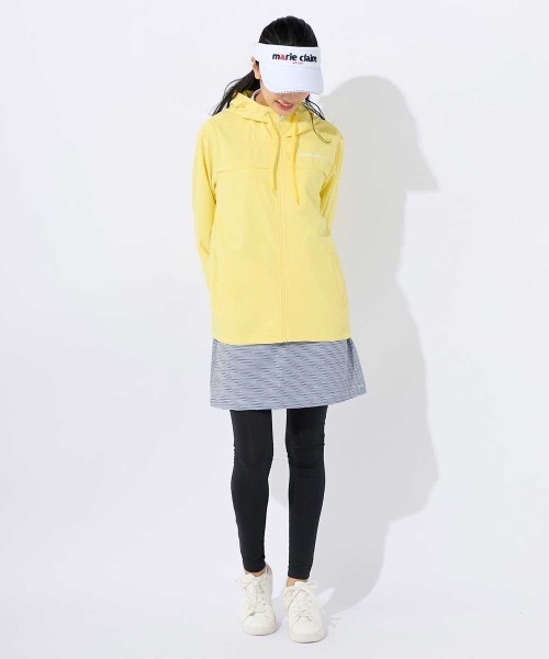 marie claire(マリ・クレール)の「【marie claire/マリ.クレール】レディース撥水ストレッチブルゾン ゴルフ(ブルゾン・レディース・イエロー/ブラック・MEDIUM/LARGE/X-LARGE)」の6枚目の写真