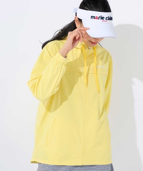 marie claire(マリ・クレール)の「【marie claire/マリ.クレール】レディース撥水ストレッチブルゾン ゴルフ(ブルゾン・レディース・イエロー/ブラック・MEDIUM/LARGE/X-LARGE)」の8枚目の写真