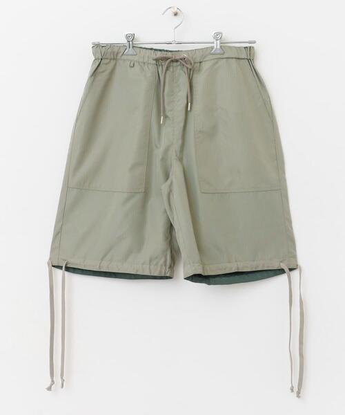 TAION(タイオン)の「TAION Military Reversi Shorts(その他パンツ・メンズ・ネイビー/グリーン系その他/その他1/ブラック/オリーブ・MEDIUM/LARGE)」の1枚目の写真