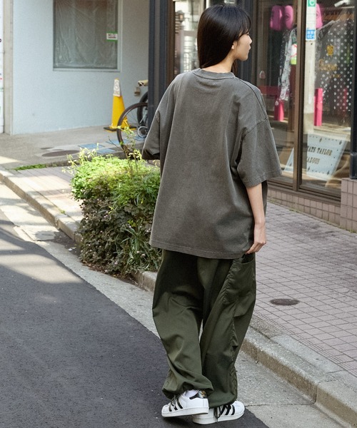 ヴィンテージ加工アソートデザインビッグ半袖Tシャツ MONO-MART