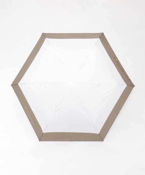 LBC(エルビーシー)の「ストレイタム折りたたみ傘 遮光(折りたたみ傘・レディース・ブラウン/グレー・FREE)」の4枚目の写真