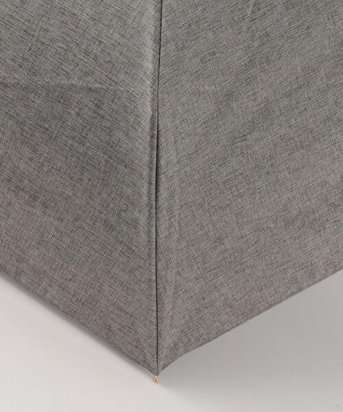 green label relaxing（グリーンレーベルリラクシング）の「バンブーハンドル 折りたたみ 日傘 -晴雨兼用-（折りたたみ傘・レディース・グレー/ブラック/ベージュ・FREE）」の11枚目の写真