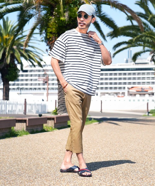 jiggys shop（ジギーズショップ）の「カラークロップドパンツ（その他パンツ・メンズ・ネイビー/ベージュ/ホワイト/カーキ/ブラック・X-LARGE/LARGE/MEDIUM/SMALL）」の17枚目の写真
