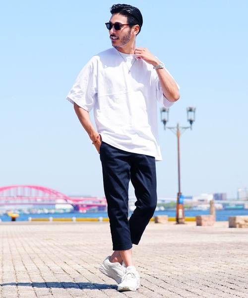 jiggys shop（ジギーズショップ）の「カラークロップドパンツ（その他パンツ・メンズ・ネイビー/ベージュ/ホワイト/カーキ/ブラック・X-LARGE/LARGE/MEDIUM/SMALL）」の21枚目の写真