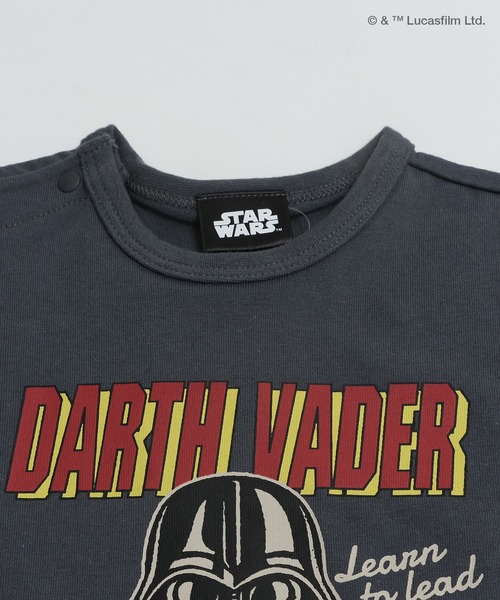 STAR WARS（スターウォーズ）の「STAR WARS / スター・ウォーズ キャラクターカバーオール（ロンパース・キッズ・チャコールグレー/ブラック・80ｃｍ/70cm/60cm）」の5枚目の写真