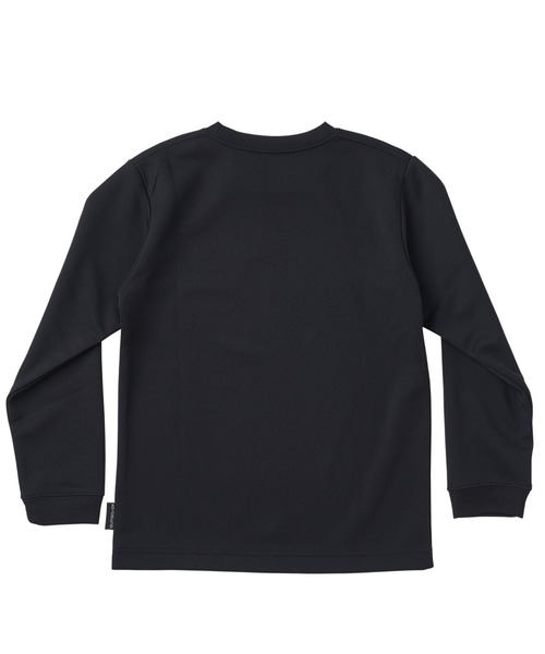 Quiksilver(クイックシルバー)の「MW LS YOUTH/クイックシルバーキッズ長袖ワンポイントロゴラッシュガード(水着)(ラッシュガード・キッズ・ブラック/ホワイト・160/150/140/130)」の3枚目の写真