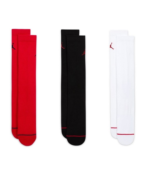 JORDAN BRAND（ジョーダンブランド）の「JORDAN BRAND JDNED CUSH POLY クルー（ジョーダンブランド JDNED CUSH POLY クルー）（ソックス/靴下・メンズ・マルチ・23cm/25cm/27cm）」の2枚目の写真