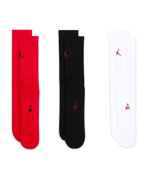 JORDAN BRAND（ジョーダンブランド）の「JORDAN BRAND JDNED CUSH POLY クルー（ジョーダンブランド JDNED CUSH POLY クルー）（ソックス/靴下・メンズ・マルチ・23cm/25cm/27cm）」の3枚目の写真