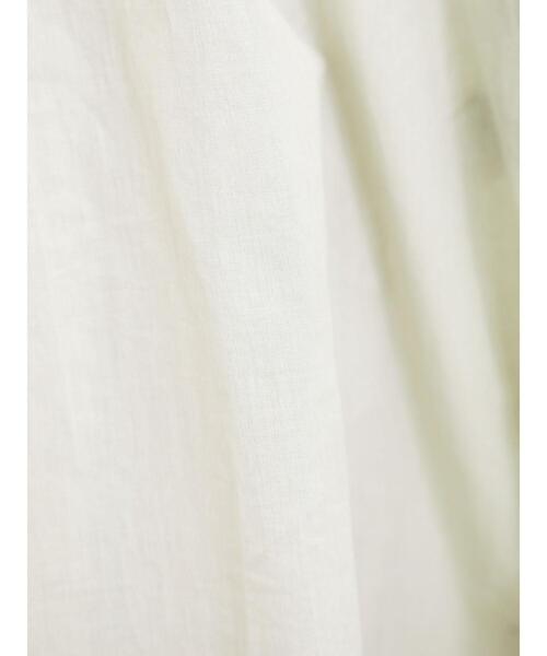 Samansa Mos2（サマンサ モスモス）の「ラウンド切替前後2WAYチュニック（シャツ/ブラウス・レディース・ブラウン/グリーン/オフホワイト/サックスブルー/ブラック・F）」の14枚目の写真