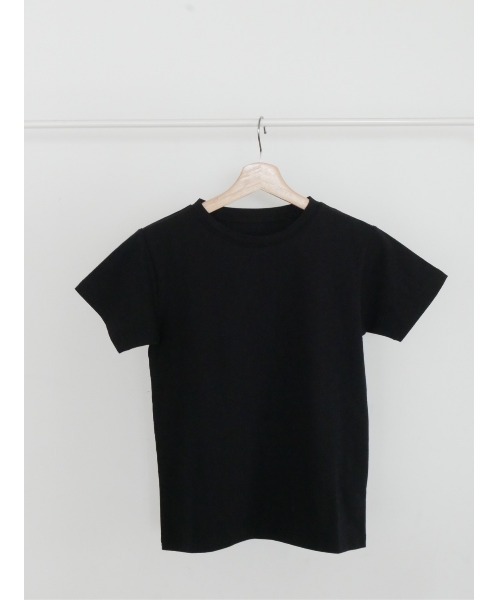 TRUNC（トランクエイティーエイト）の「Basic Crew Neck Tee（Tシャツ/カットソー・レディース・オフホワイト/ブラック・FREE）」の17枚目の写真