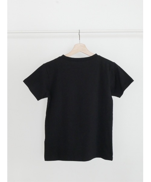 TRUNC（トランクエイティーエイト）の「Basic Crew Neck Tee（Tシャツ/カットソー・レディース・オフホワイト/ブラック・FREE）」の19枚目の写真