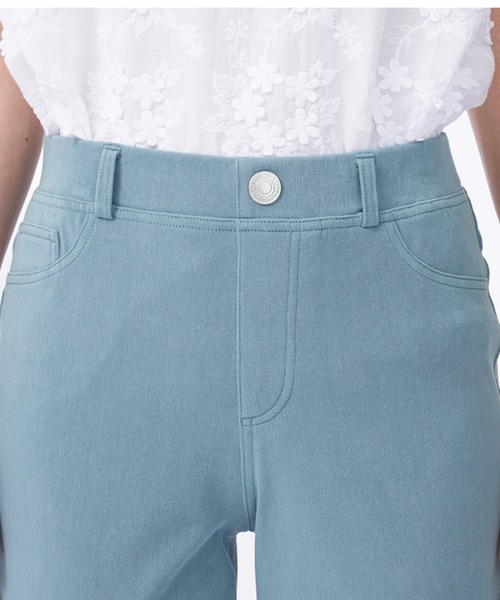 BELLUNA PLUS(ベルーナ)の「グーンと伸びる!フローズンパンツ60㎝(その他パンツ・レディース・インディゴブルー/モカ/ブラック/セージグリーン/ライトグレー系/ブルー・X-LARGE/LARGE/MEDIUM/SMALL)」の12枚目の写真
