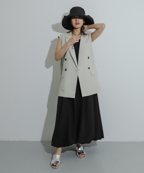 SENSE OF PLACE by URBAN RESEARCH（センスオブプレイスバイアーバンリサーチ）の「『WEB/一部店舗限定』ヒガサハット（ハット・レディース・ブラック/ライトベージュ/アイボリー・ONE）」の11枚目の写真