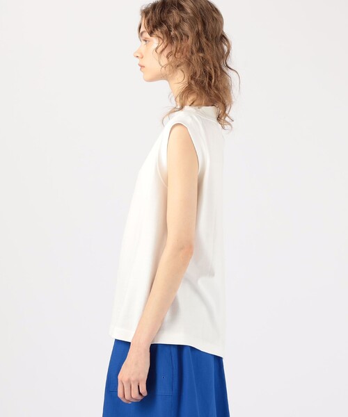 tシャツ UNION LAUNCH ボートネックノースリーブトップス レディース UNION LAUNCH ボートネックノースリーブトップス