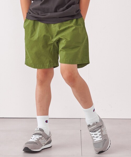 SHIPS any（シップス エニィ）の「SHIPS any: クライミング アクティビティ ショーツ<KIDS>◇（その他パンツ・キッズ・ライトブルー/グリーン/ベージュ・110cm/130cm/150cm）」の16枚目の写真