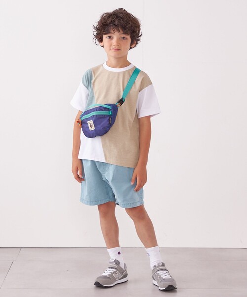 SHIPS any（シップス エニィ）の「SHIPS any: クライミング アクティビティ ショーツ<KIDS>◇（その他パンツ・キッズ・ライトブルー/グリーン/ベージュ・110cm/130cm/150cm）」の20枚目の写真