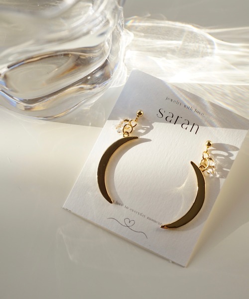 CERCA(チェルカ)の「saran jewelry/ユニーク デザイン ピアス(ピアス(両耳用)・レディース・A・FREE)」の4枚目の写真