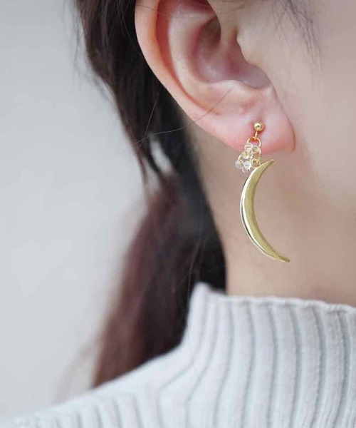 CERCA(チェルカ)の「saran jewelry/ユニーク デザイン ピアス(ピアス(両耳用)・レディース・A・FREE)」の5枚目の写真