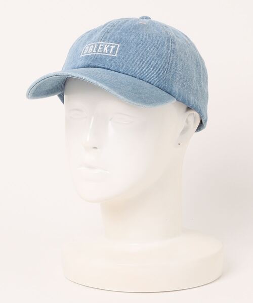 oblekt（オブレクト）の「OBLEKT LOGO CAP（キャップ・レディース・ブラック/ライトブルー/ダークブルー・FREE）」の3枚目の写真