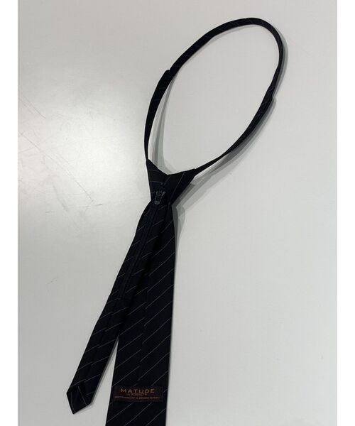jouetie(ジュエティ)の「スライダーネクタイ(ネクタイ・レディース・ブラック/グレー・FREE)」の7枚目の写真