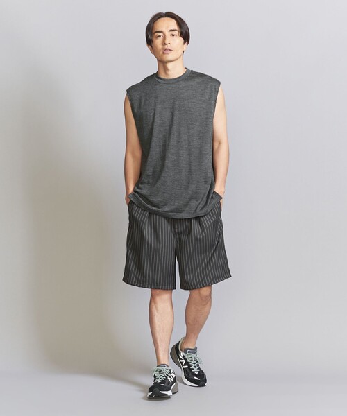 ＜koti BEAUTY&YOUTH＞ メリノ ウール ショートパンツ koti BEAUTY&YOUTH＞ メリノ ウール ショートパンツ