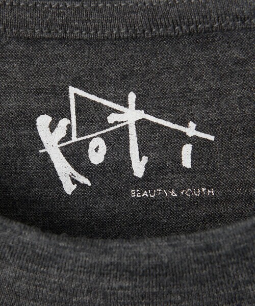 koti BEAUTY&YOUTH> メリノ ウール ノースリーブ(Tシャツ/カットソー koti BEAUTY&YOUTH> メリノ ウール ノースリーブ(Tシャツ/カットソー