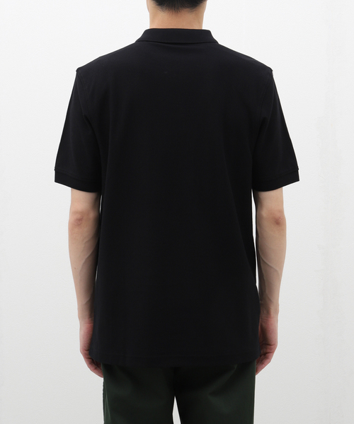 FRED PERRY(フレッドペリー)の「FRED PERRY (フレッド ペリー) WOVEN MESH RELAXED POLO M7802(ポロシャツ・メンズ・ブラック・MEDIUM/LARGE)」の5枚目の写真