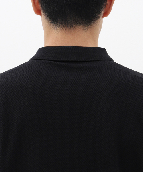 FRED PERRY(フレッドペリー)の「FRED PERRY (フレッド ペリー) WOVEN MESH RELAXED POLO M7802(ポロシャツ・メンズ・ブラック・MEDIUM/LARGE)」の7枚目の写真