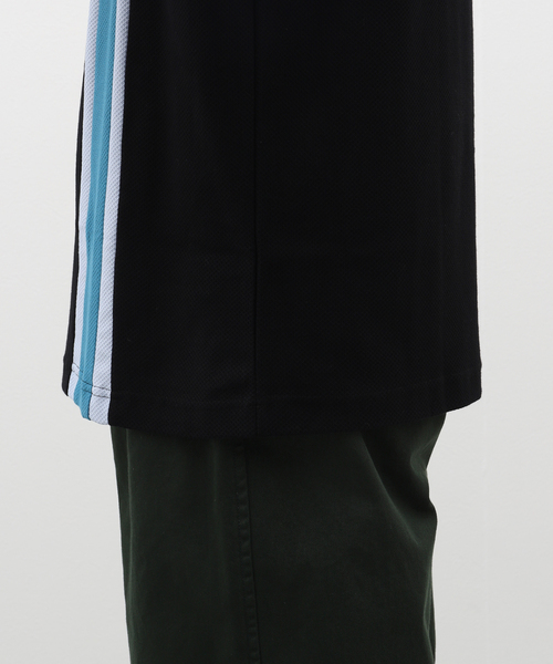 FRED PERRY(フレッドペリー)の「FRED PERRY (フレッド ペリー) WOVEN MESH RELAXED POLO M7802(ポロシャツ・メンズ・ブラック・MEDIUM/LARGE)」の12枚目の写真