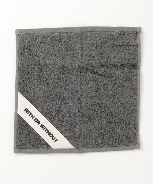 FREAK'S STORE(フリークスストア)の「WITH OR WITHOUT/ウィズ オア ウィズアウト Hand Towel/ハンド タオル(その他小物・メンズ・その他9/グリーン/ブルー/ピンク/グレー/その他13・フリ-)」の1枚目の写真