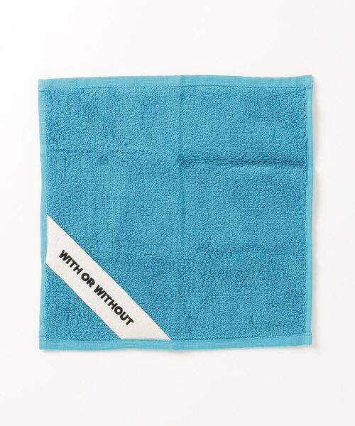 FREAK'S STORE(フリークスストア)の「WITH OR WITHOUT/ウィズ オア ウィズアウト Hand Towel/ハンド タオル(その他小物・メンズ・その他9/グリーン/ブルー/ピンク/グレー/その他13・フリ-)」の3枚目の写真