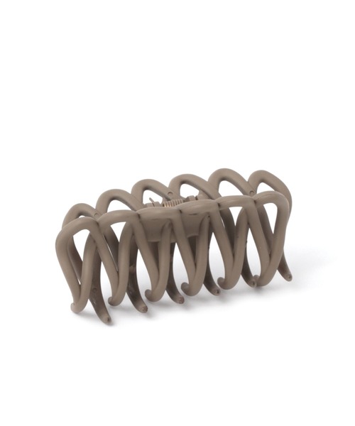 LAKOLE（ラコレ）の「マットバンスクリップ / 127805（バレッタ/ヘアクリップ・レディース・ブラック/ホワイト/ブラウン・FREE）」の3枚目の写真