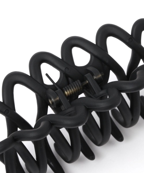 LAKOLE（ラコレ）の「マットバンスクリップ / 127805（バレッタ/ヘアクリップ・レディース・ブラック/ホワイト/ブラウン・FREE）」の5枚目の写真